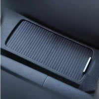 Trappe Rangement Console Centrale VW Golf 6 2008-2012 Noir Beige - vue de face - Becquet Voiture