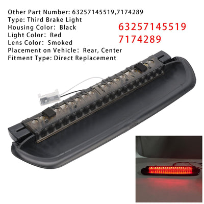 Troisième Feu Stop BMW Série 3 E90 2005-2012 63257145519 - installé sur véhicule - Becquet Voiture