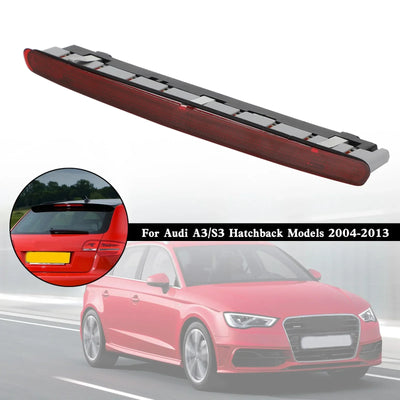 Troisième Feu Stop LED Audi A3 S3 8P 2004–2012 - installé sur véhicule - Becquet Voiture