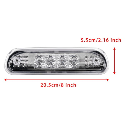 Troisième Feu Stop LED Blanc Jeep Grand Cherokee 99-04 - vue arrière - Becquet Voiture