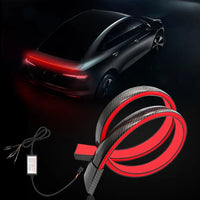 Troisième Feu Stop LED Carbone Mercedes Classe C C200L C260L - détail du montage - Becquet Voiture