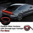 Troisième Feu Stop LED Carbone Mercedes Classe C C200L C260L