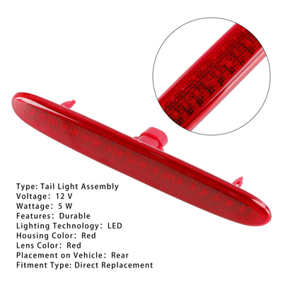 Troisième Feu Stop LED Rouge Pontiac Solstice GXP 2006-2009 - vue de profil - Becquet Voiture