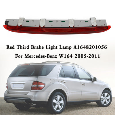 Troisième Feu Stop Mercedes-Benz W164 2005-2011 A1648201056 Rouge - vue de dessus - Becquet Voiture