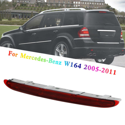 Troisième Feu Stop Mercedes-Benz W164 2005-2011 A1648201056 Rouge - vue de face 2 - Becquet Voiture
