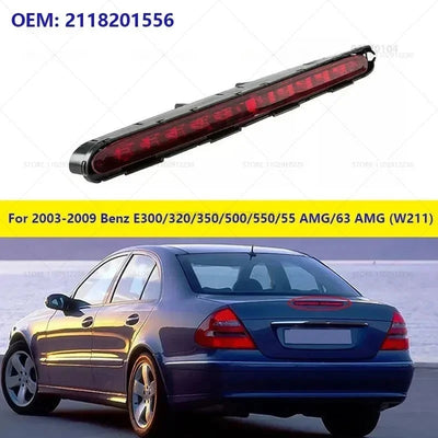 Troisième Feu Stop Mercedes Classe E W211 2003-2009 - vue de face - Becquet Voiture