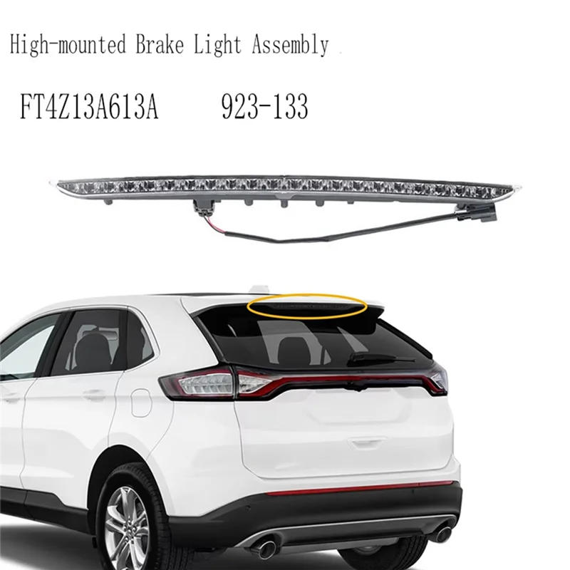 Troisième Feu Stop Supérieur Ford Edge 2015-2020 - vue de face - Becquet Voiture