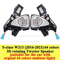 Tweeter Rotatif 3D Lumière d'Ambiance Mercedes Classe C E S - en situation - Becquet Voiture