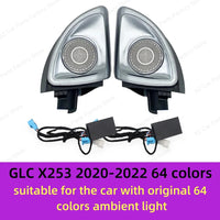 Tweeter Rotatif Lumière d'Ambiance Mercedes W205 W213 W222 - détail du montage - Becquet Voiture