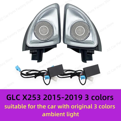 Tweeter Rotatif Lumière d'Ambiance Mercedes W205 W213 W222 - installé sur véhicule 2 - Becquet Voiture