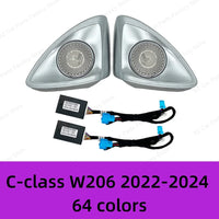 Tweeter Rotatif Lumière d'Ambiance Mercedes W205 W213 W222 - vue de trois-quarts 2 - Becquet Voiture