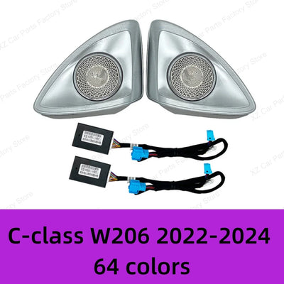 Tweeter Rotatif Lumière d'Ambiance Mercedes W205 W213 W222 - vue de trois-quarts 2 - Becquet Voiture