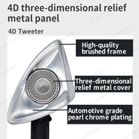 Tweeter Rotatif Lumière d'Ambiance Mercedes W205 W213 W222 - vue de trois-quarts - Becquet Voiture