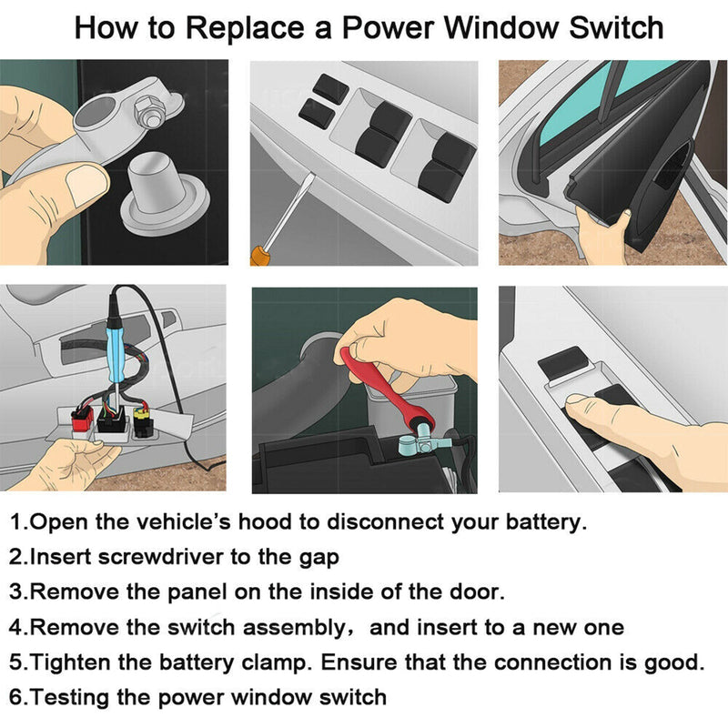 Power Window Control Unit BMW E83 X3 2004-2010 - close-up view - Becquet Voiture