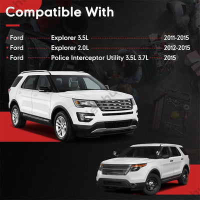 Vérins de Hayon Électrique Ford Explorer 2011-2015 - vue de profil - Becquet Voiture