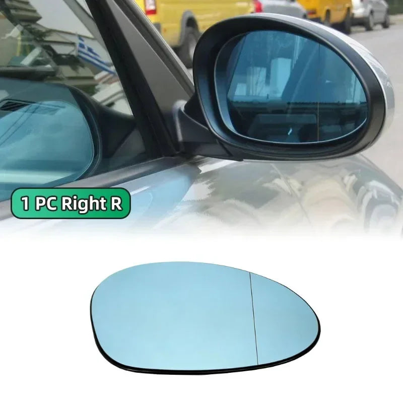 Verre de Rétroviseur BMW E90 E91 E92 E93 E81 E87 - vue de dessus - Becquet Voiture