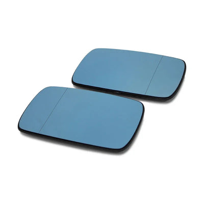 Verre de Rétroviseur Chauffant Bleu BMW E46 1998-2006 - vue de profil - Becquet Voiture