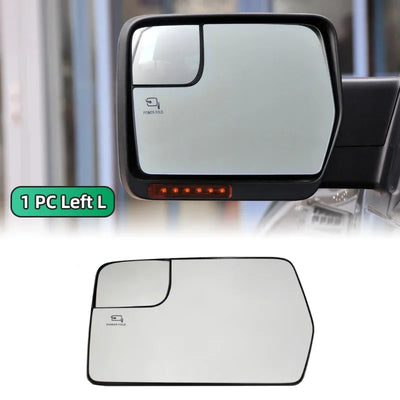 Verre de Rétroviseur Chauffant Ford F-150 2011-2014 - détail du montage - Becquet Voiture