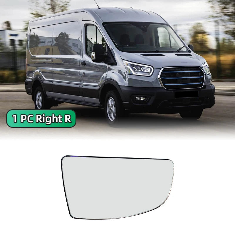 Verre de Rétroviseur Chauffant Ford Transit MK8 2014-2021 - vue rapprochée - Becquet Voiture
