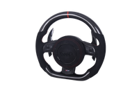 Volant Audi A1 S1 A3 RS3 S3 2013-2017 Carbone Alcantara - vue arrière - Becquet Voiture