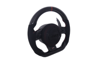 Volant Audi A1 S1 A3 RS3 S3 2013-2017 Carbone Alcantara - vue de profil - Becquet Voiture