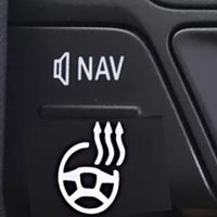 Audi Heated Steering Wheel A3 A6 A7 - front view - Becquet Voiture