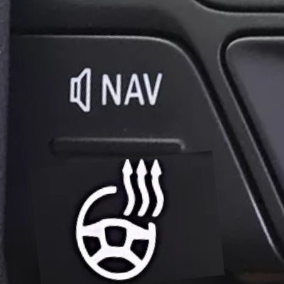 Volant Audi Chauffage A3 A6 A7 - vue de face - Becquet Voiture