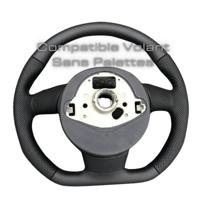 Volant Audi Méplat B8 Cuir Alcantara Avant 2017 - vue de face 2 - Becquet Voiture