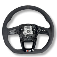 Volant Audi Méplat B9.5 Cuir Alcantara - packshot studio - Becquet Voiture