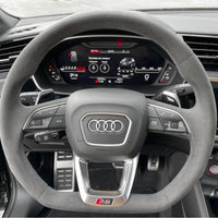 Volant Audi Méplat B9.5 Cuir Alcantara - vue arrière - Becquet Voiture