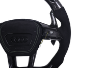 Volant Audi Q3 Q8 RS4 RS5 RS6 2016-2024 Carbone Alcantara - packshot studio - Becquet Voiture