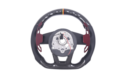 Volant Audi Q3 Q8 RS4 RS5 RS6 2016-2024 Carbone - installé sur véhicule - Becquet Voiture