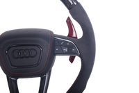 Volant Audi Q3 Q8 RS4 RS5 RS6 2016-2024 Carbone - vue de trois-quarts - Becquet Voiture