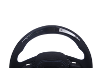 Lenkrad Audi Q3 Q8 RS4 RS5 RS6 Leder Alcantara LED - Rückansicht - Becquet Voiture