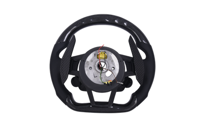 Volant Audi RS3 RSQ3 A3 A1 S3 A4 A5 8Y V2 - vue rapprochée - Becquet Voiture