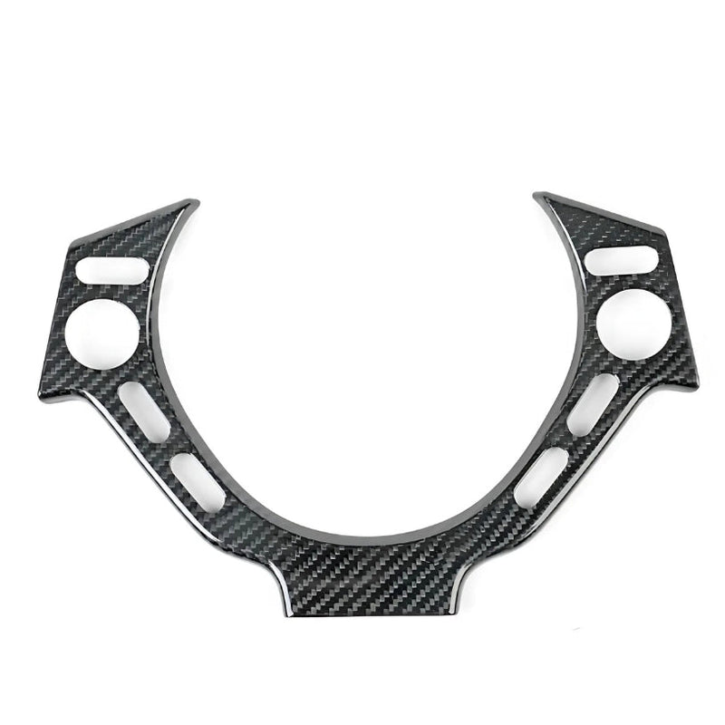 Volant Carbone Cuir Alcantara Nissan GTR R35 - vue de trois-quarts - Becquet Voiture