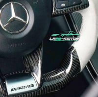 Volant Carbone Mercedes AMG W205 C63 E63 GT63 - vue de profil 2 - Becquet Voiture