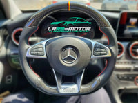 Volant Carbone Mercedes AMG W205 C63 E63 GT63 - vue de trois-quarts 2 - Becquet Voiture