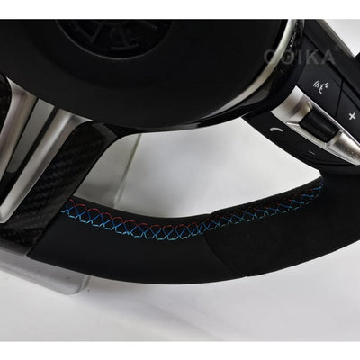 Volant Cuir Alcantara BMW Série F F30 F10 M3 M5 - packshot studio - Becquet Voiture