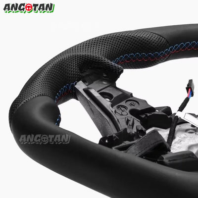 Volant Cuir BMW Séries G20 G30 G11 G05 F90 - vue arrière - Becquet Voiture