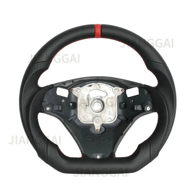 Volant Fibre de Carbone Cuir BMW E90 E92 E93 2005-2012 - en situation - Becquet Voiture