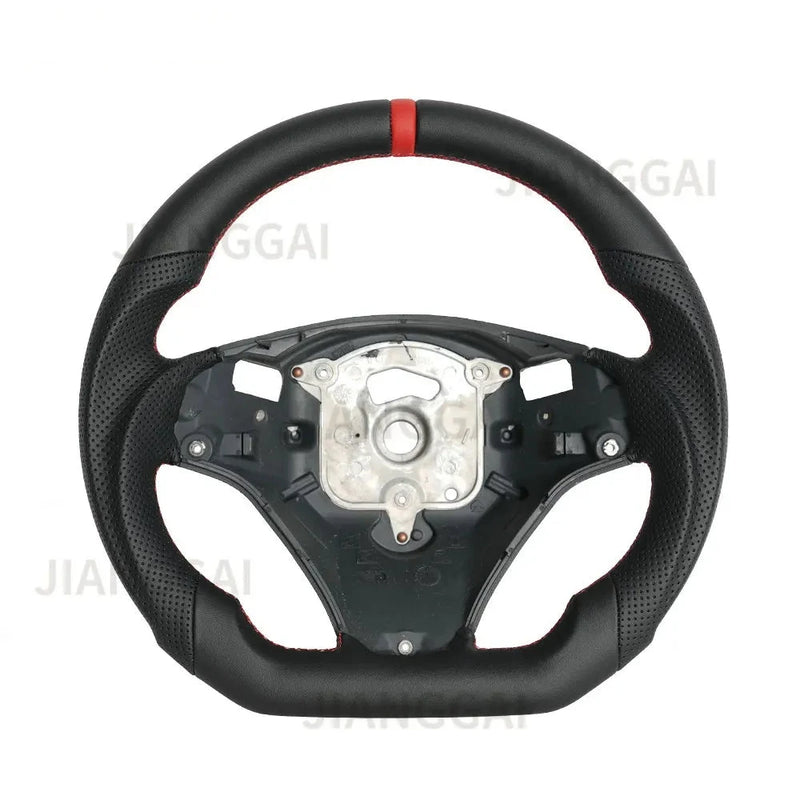 Volant Fibre de Carbone Cuir BMW E90 E92 E93 2005-2012 - en situation - Becquet Voiture