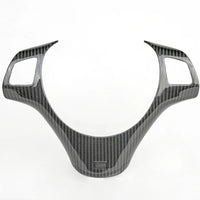 Volant Fibre de Carbone Cuir BMW E90 E92 E93 2005-2012 - vue de face 2 - Becquet Voiture