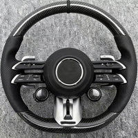 Volant Fibre de Carbone Mercedes Classe G W464 W465 - vue de profil - Becquet Voiture