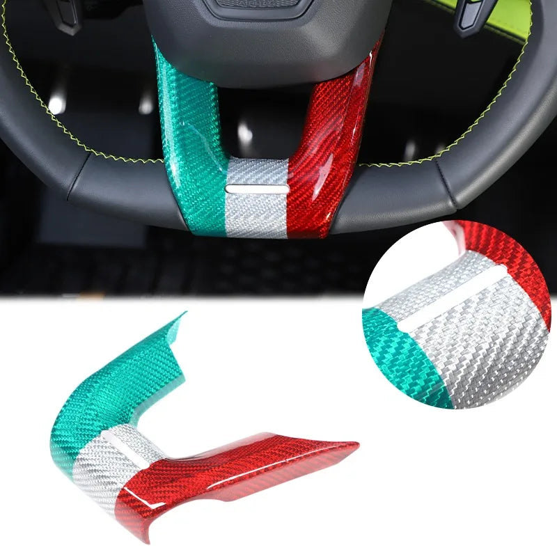 Volant Lamborghini URUS Garniture Carbone - vue de face - Becquet Voiture