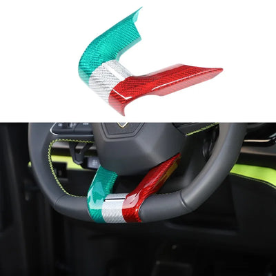 Volant Lamborghini URUS Garniture Carbone - vue de profil - Becquet Voiture