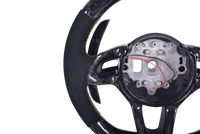 Lenkrad McLaren 540 570 600 675 720 750 geschmiedetes Carbon - am Fahrzeug montiert - Becquet Voiture