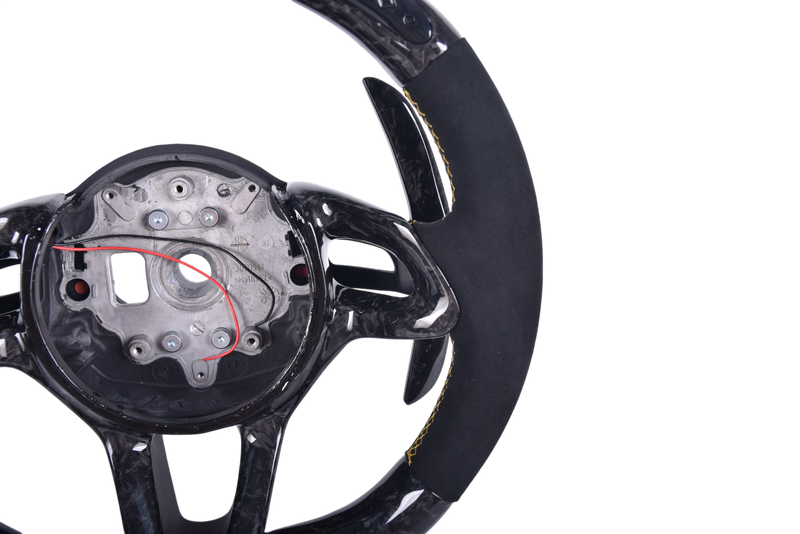 Lenkrad McLaren 540 570 600 675 720 750 geschmiedetes Carbon - Studio-Packshot - Becquet Voiture