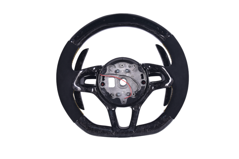 Lenkrad McLaren 540 570 600 675 720 750 geschmiedetes Carbon - Vorderansicht - Becquet Voiture