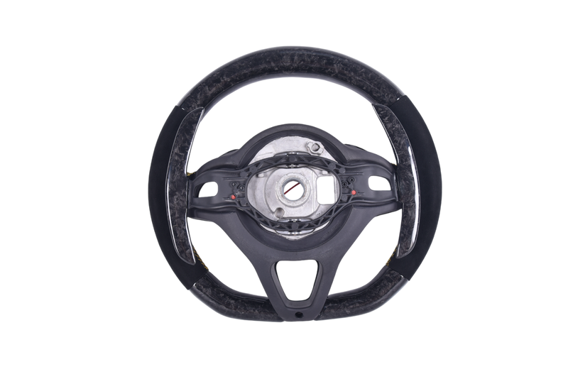 Lenkrad McLaren 540 570 600 675 720 750 geschmiedetes Carbon - Nahansicht - Becquet Voiture